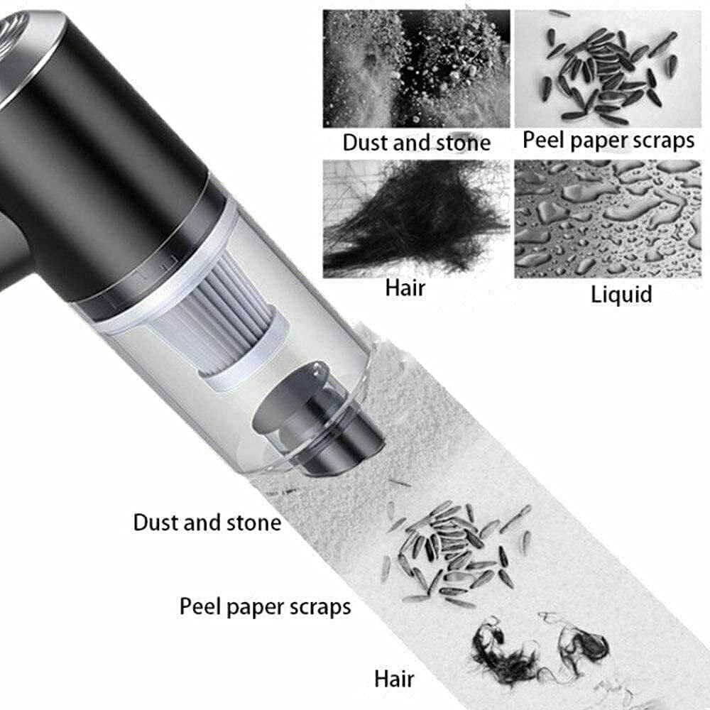 Portable wireless dust cleaner